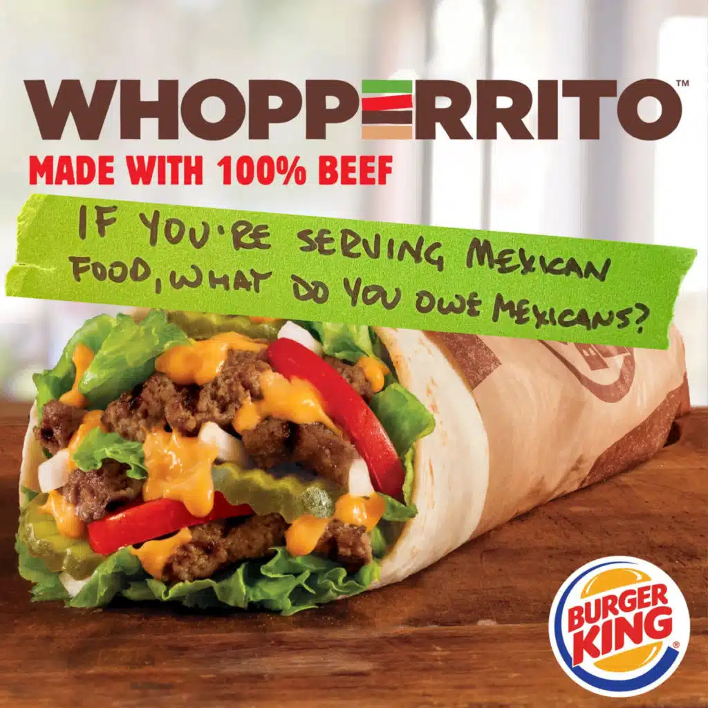 If you’re selling Mexican food, what do you owe Mexicans?