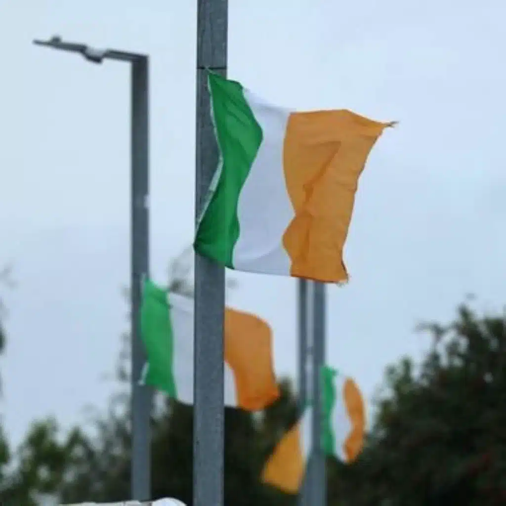 War On Air As "Stuck Up" Caller Condems Flying Of Irish Flags In Dublin 13 Estate