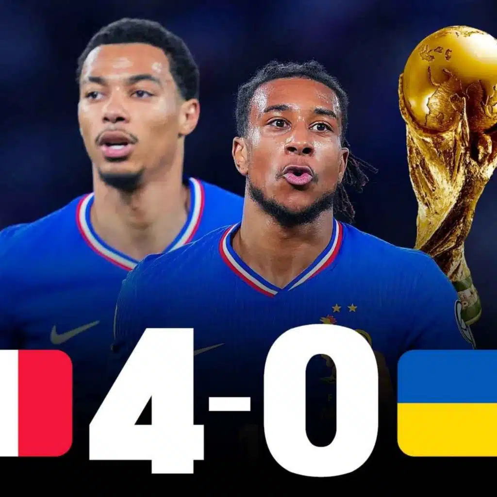✅ QUALIFIÉS !!! (France 4-0 Ukraine)