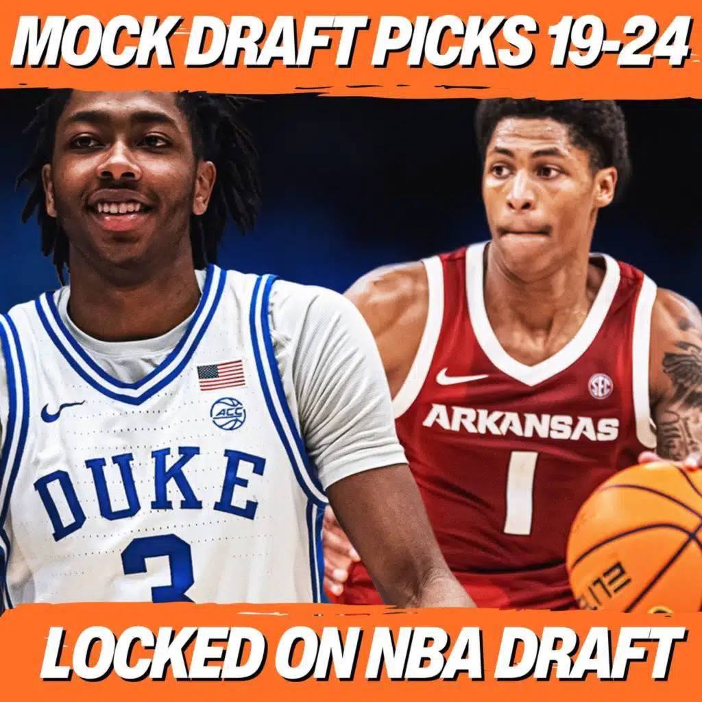 2026 NBA MOCK DRAFT V.1 | Picks 19-24: Meleek Thomas, Isaiah Evans, and More