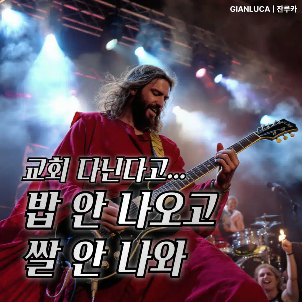 교회 다닌다고 밥 안 나오고 쌀 안 나와