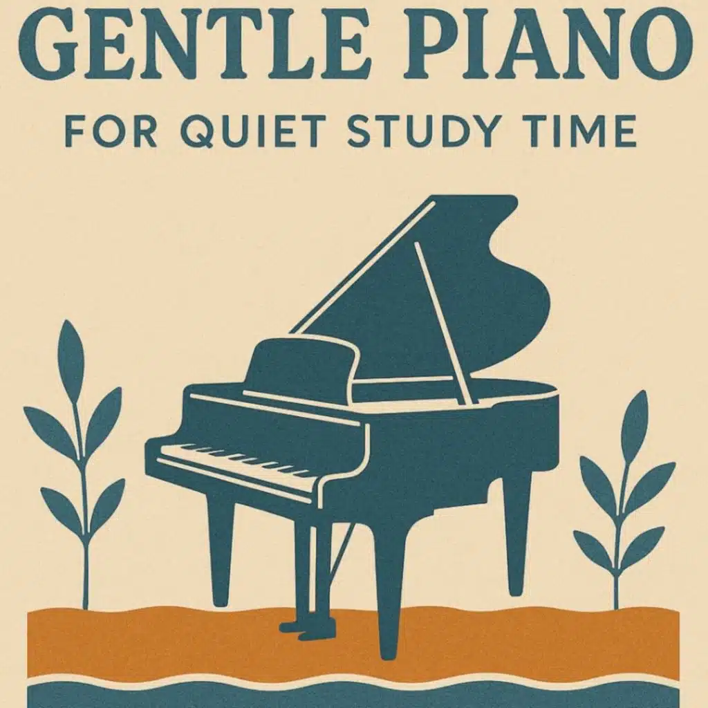 Gentle Piano for Quiet Study Time