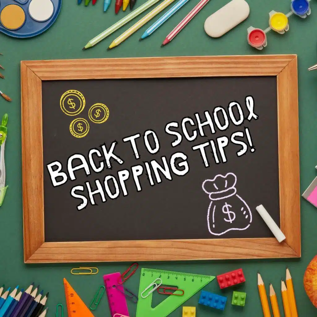 5 New Tips for Back to School Shopping