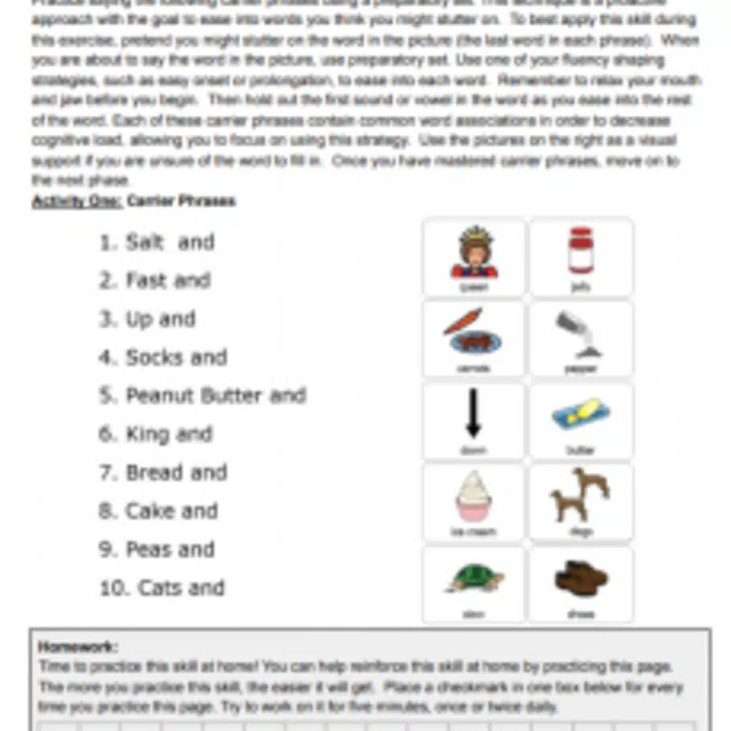 Speech Therapy for Stuttering: Exercises to Help a Stuttering Child