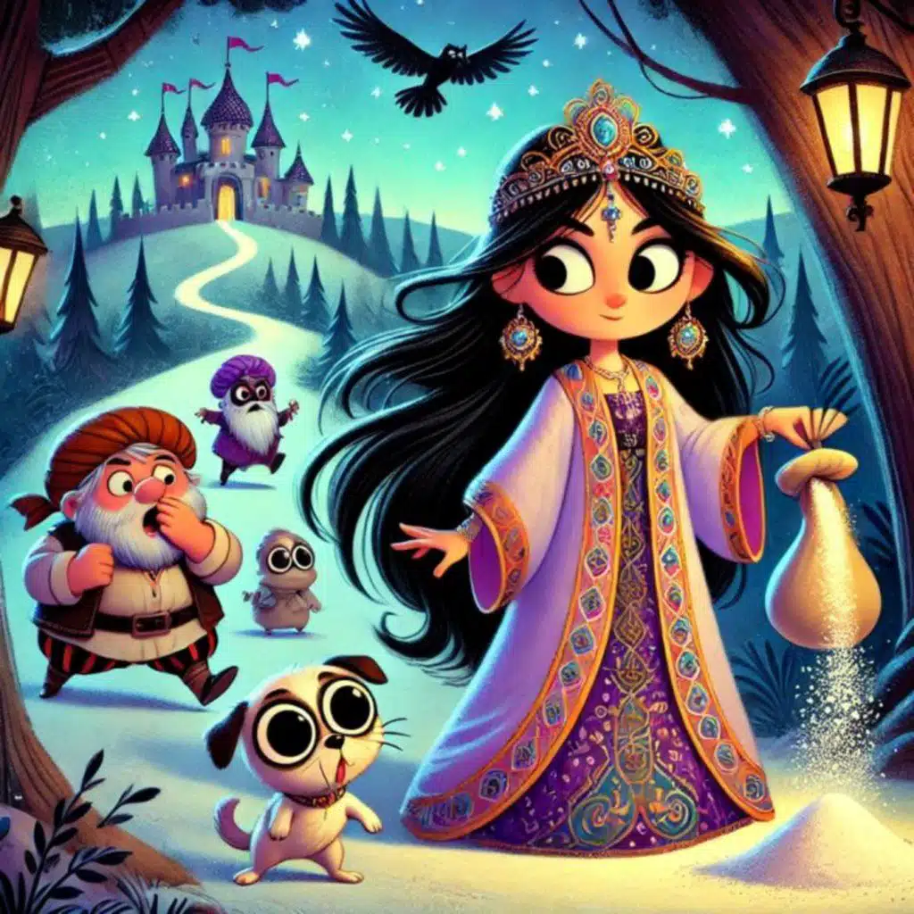 الأميرة والرحَّال丨قصص أندرسن