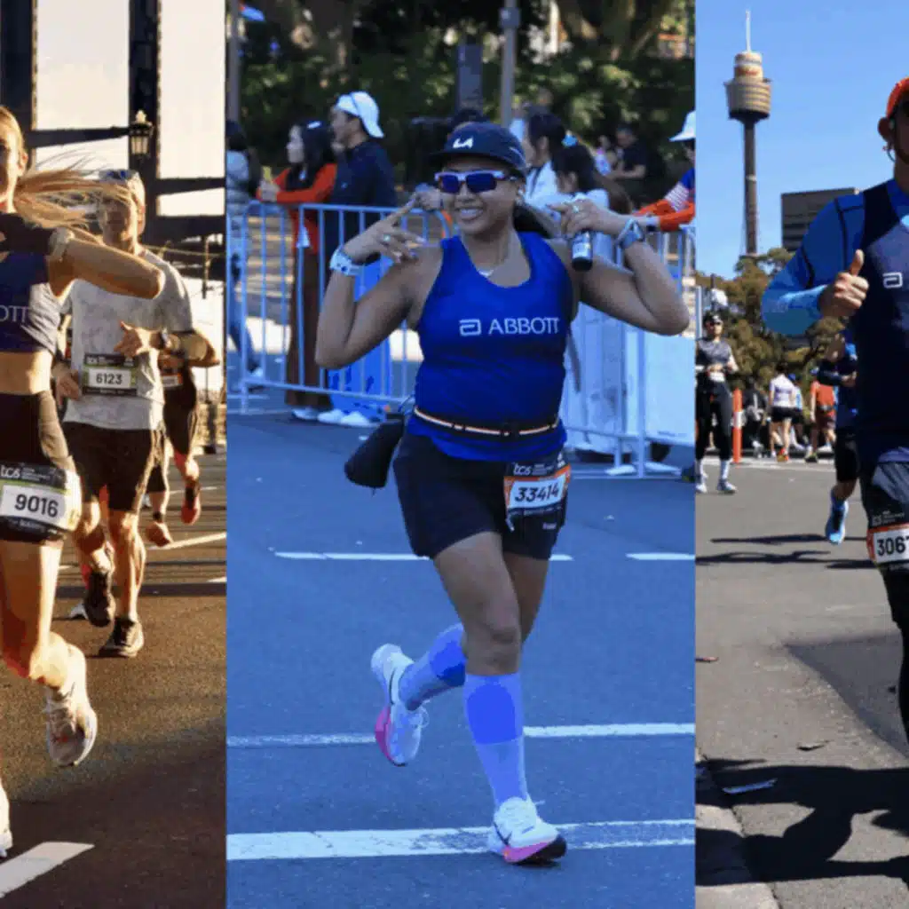 Interviews with Team Abbott Runners