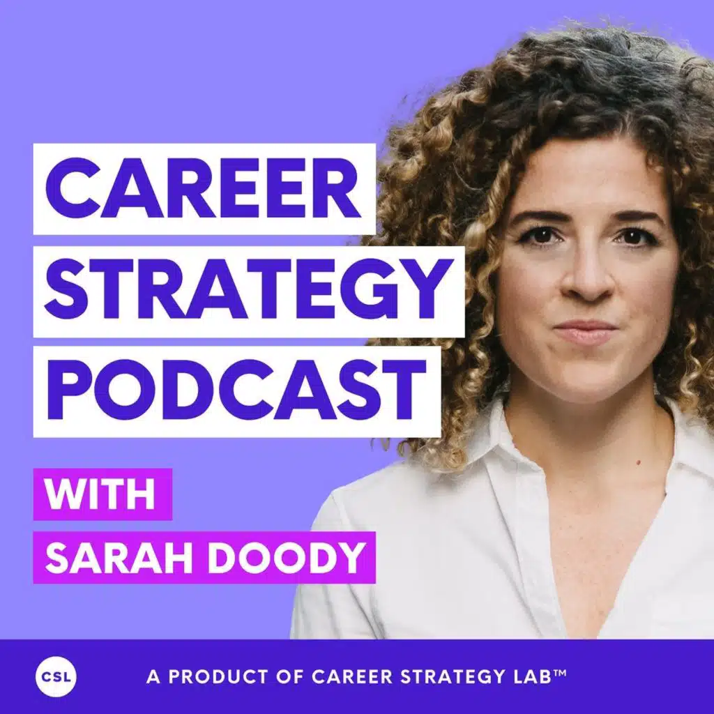 Sarah Doody from Career Strategy Lab