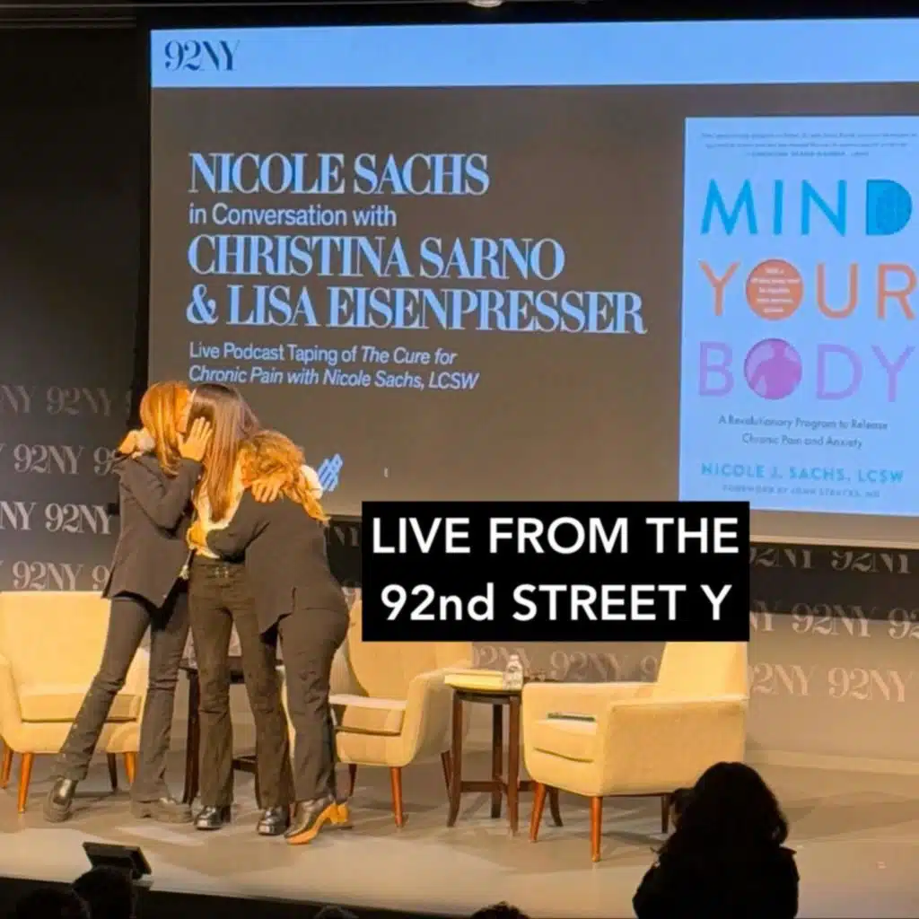 S4 E6: LIVE FROM THE 92nd STREET Y - Dr. Sarno and the Book that Will Change Your Life