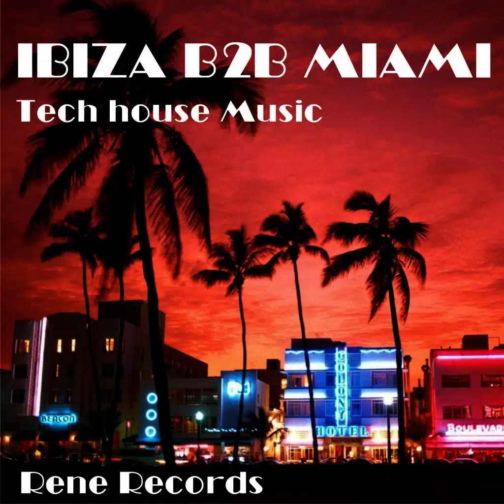 Ibiza B2B Miami Tech House Music