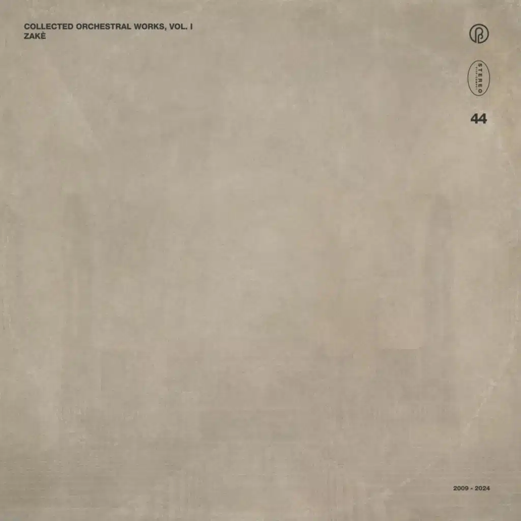 Collected Orchestral Works, Vol. I