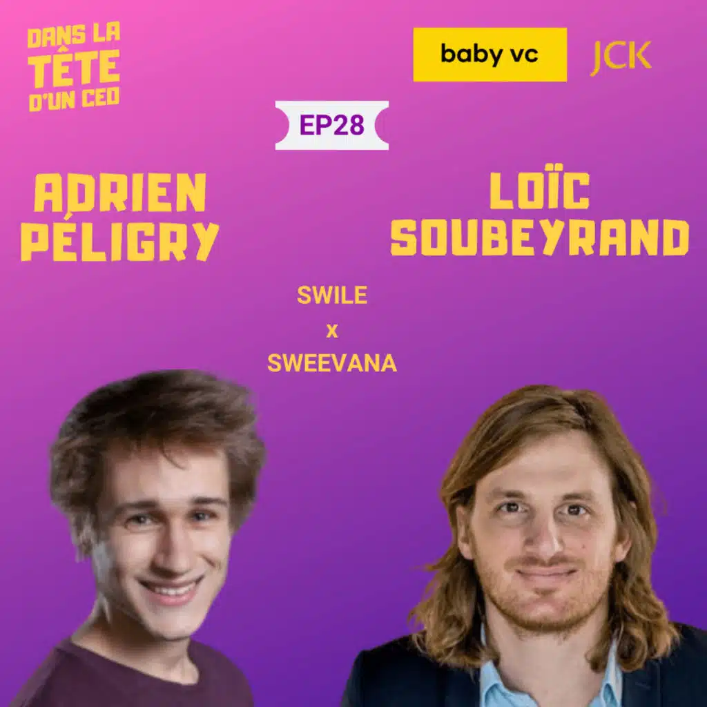 #28 Adrien Péligry (Sweevana) & Loïc Soubeyrand (Swile) : Sur leur fusion, leurs ambitions à long terme, les autres acquisitions & plus.