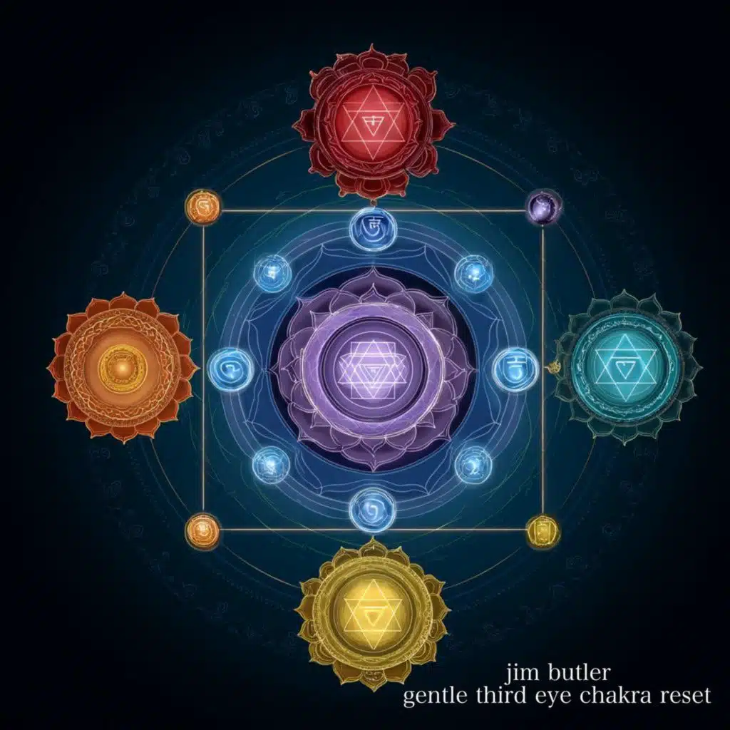 Deep Energy 2187 - Gentle Third Eye Chakra Reset