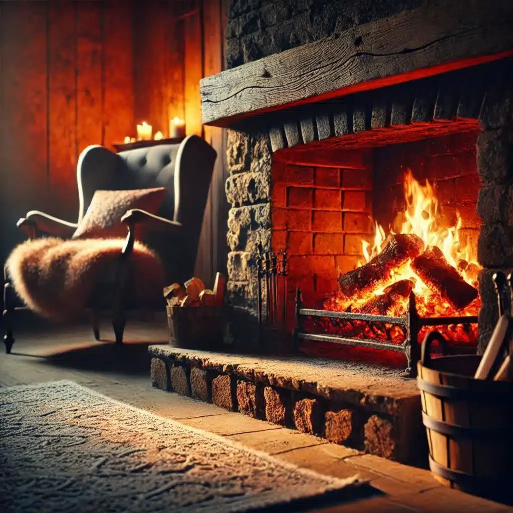  Feu de CHEMINÉE apaisant pour une détente totale