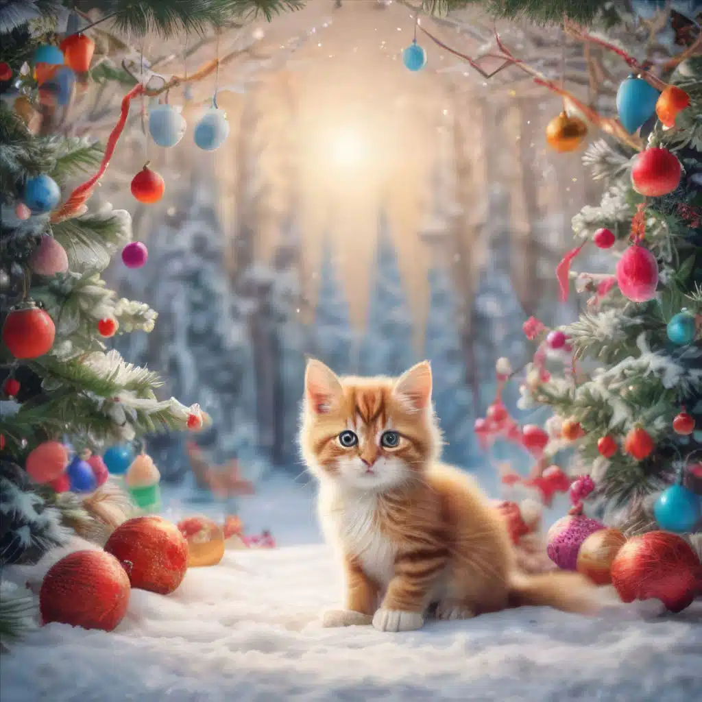 Kitten’s First Christmas