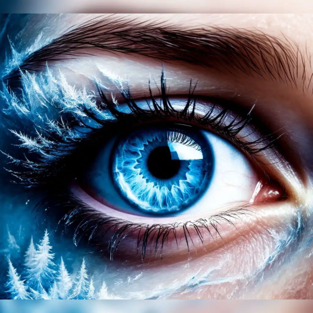 Синие глаза