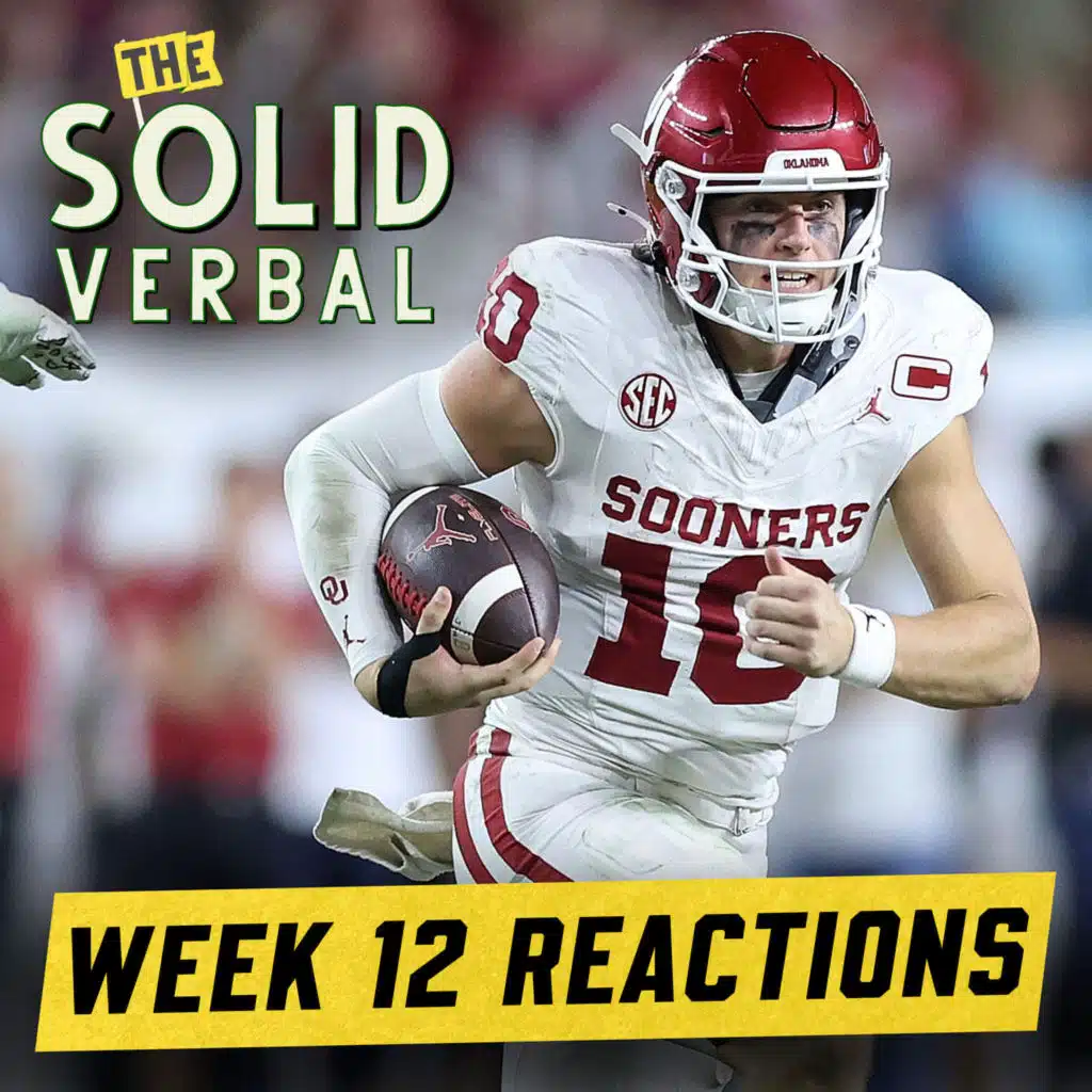 WEEK 12 REACTIONS: Oklahoma dumps Bama, Georgia & Notre Dame Roll + Texas A&M & Georgia Tech Survive | College Football