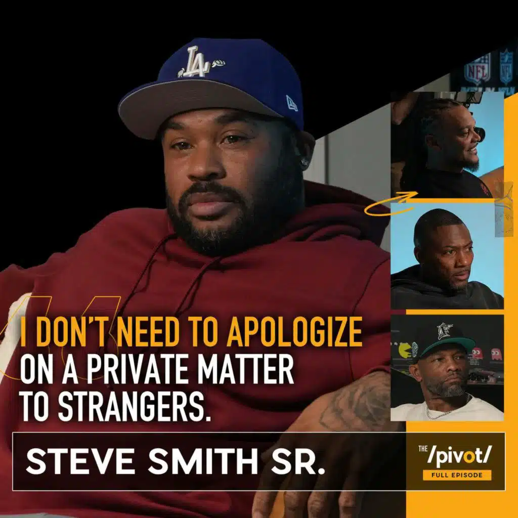 Steve Smith Sr. famed football career as one NFL's most prolific wide receivers opens up on recent personal issues, public fallout, accountability, self-discovery, his on and off-the-field beefs, LA streets to a storied career and being at peace.