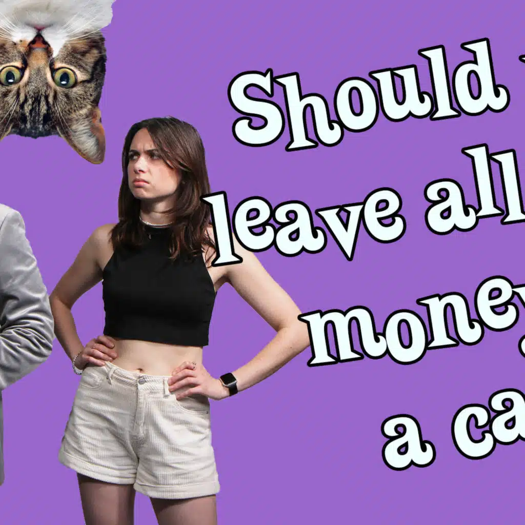 Should you leave all your money to a cat?