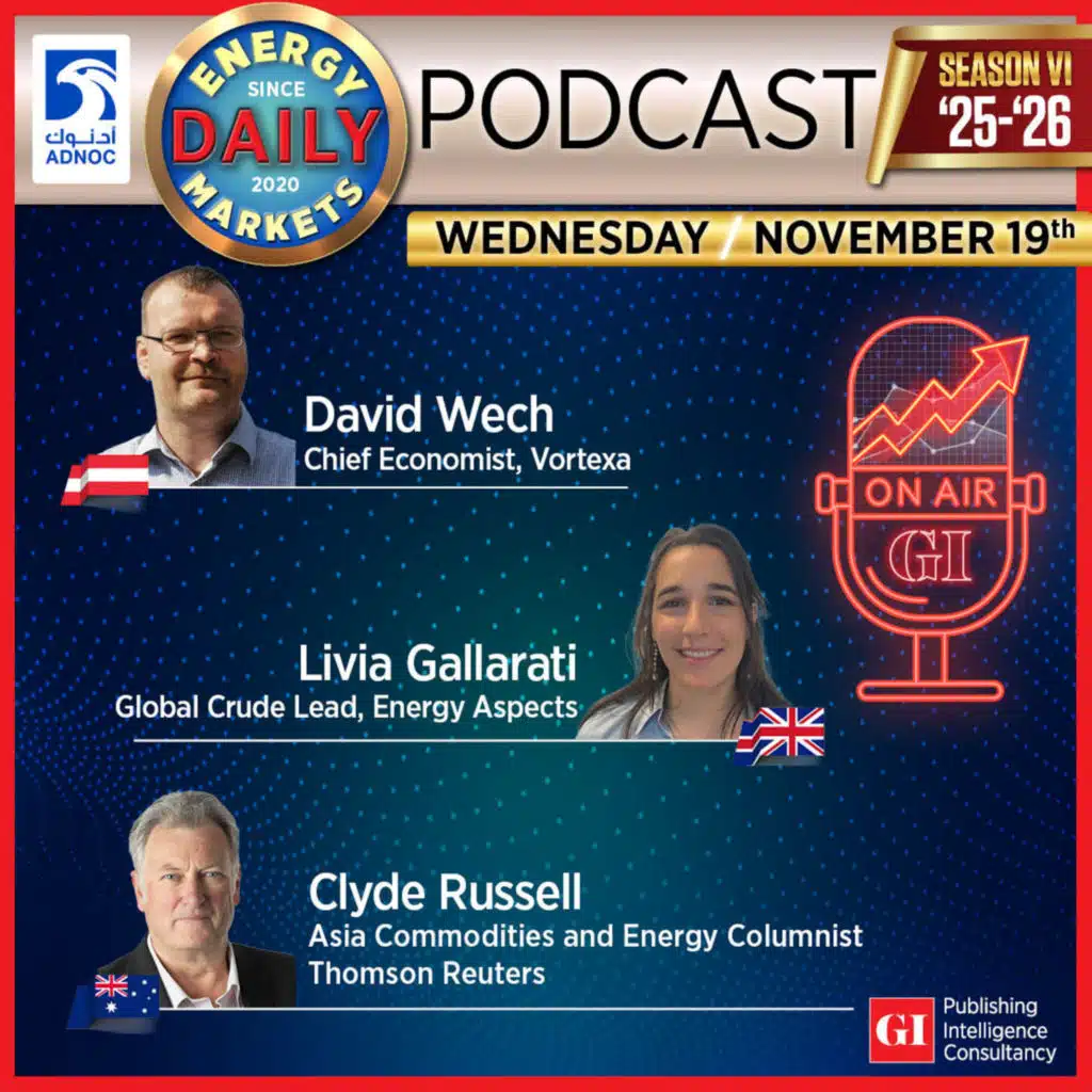 PODCAST: Daily Energy Markets - Nov 19th