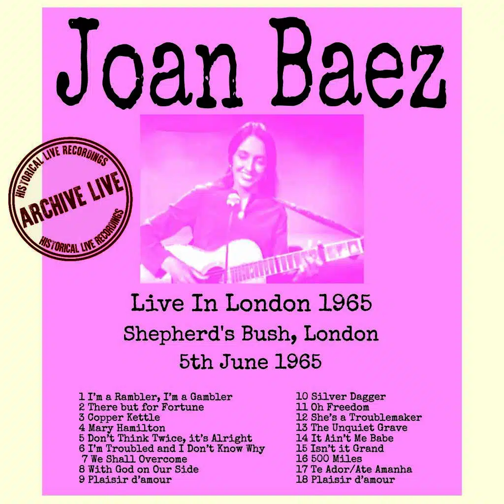 It Ain’t Me Babe (Live in London 1965)