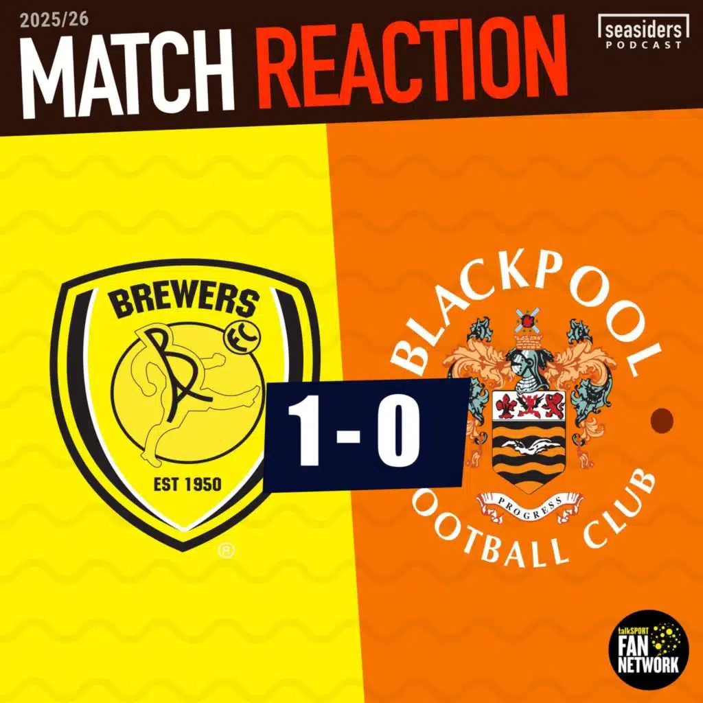 Burton 1 - Blackpool 0 : REACTION