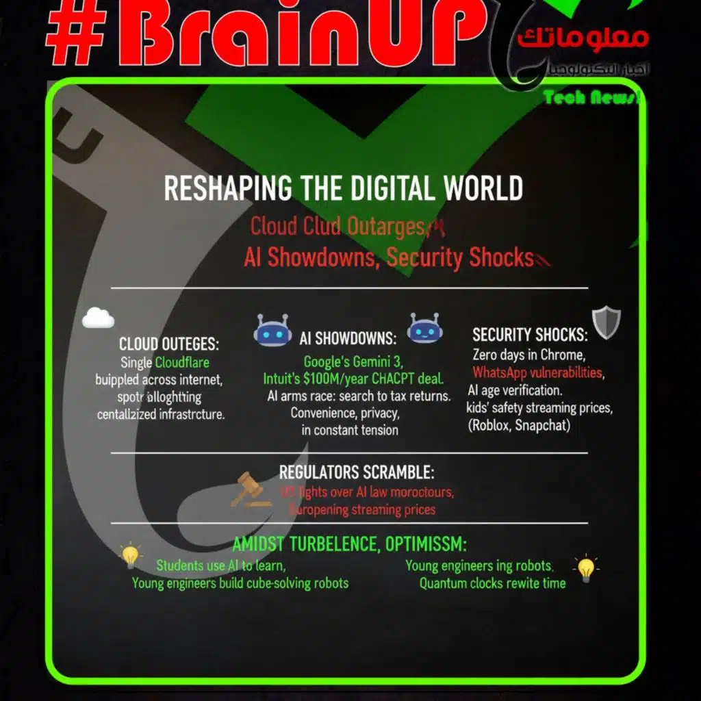 #BrainUp كبر دماغك اخبار التكنولوجيا اليوم 19 نوفمبر 2025