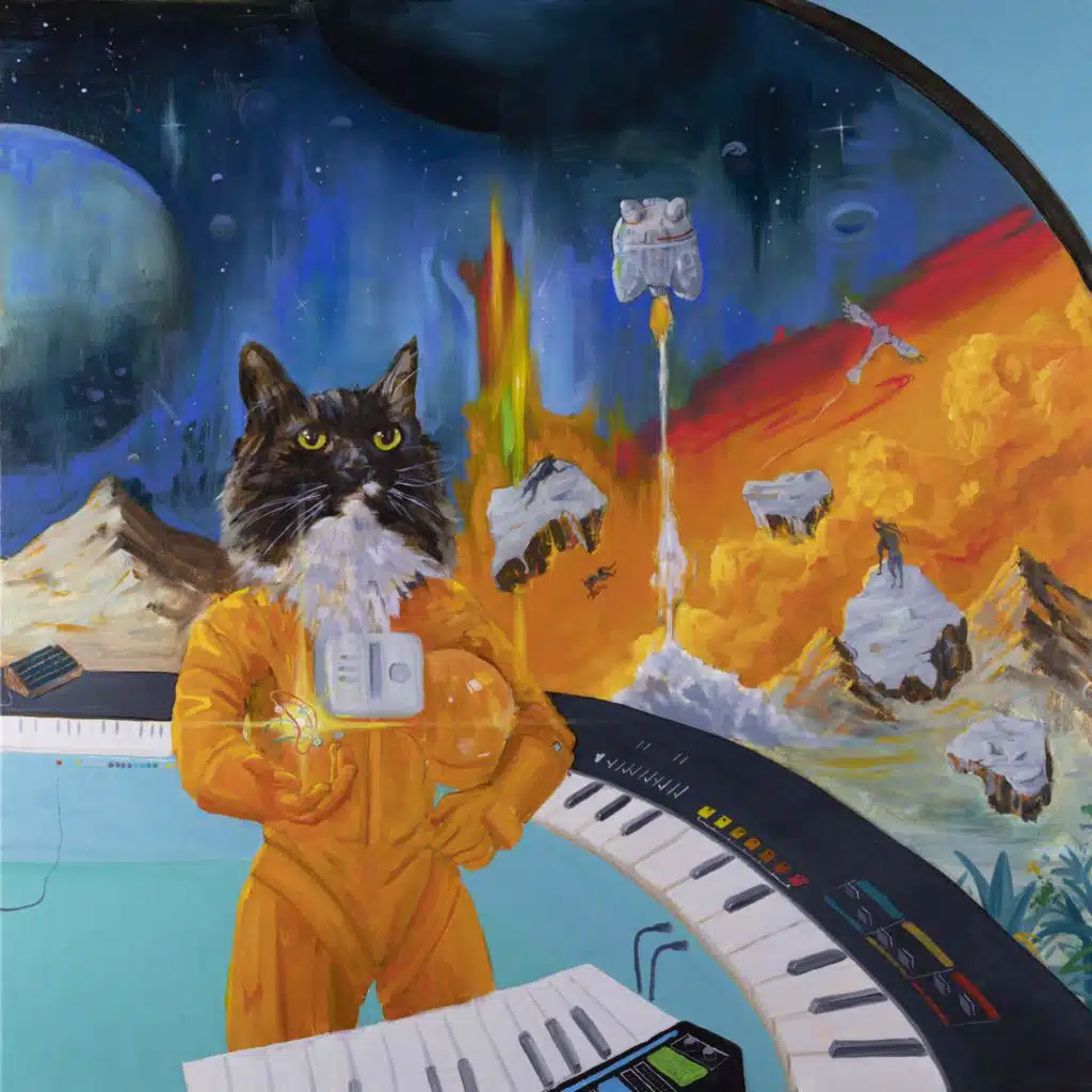 Gina the Synth Cat