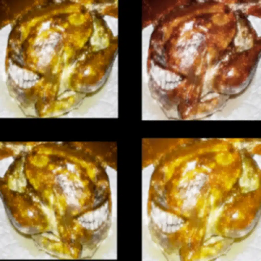 thank you i get turkey i get turkey and mash Murderous Korg Alien