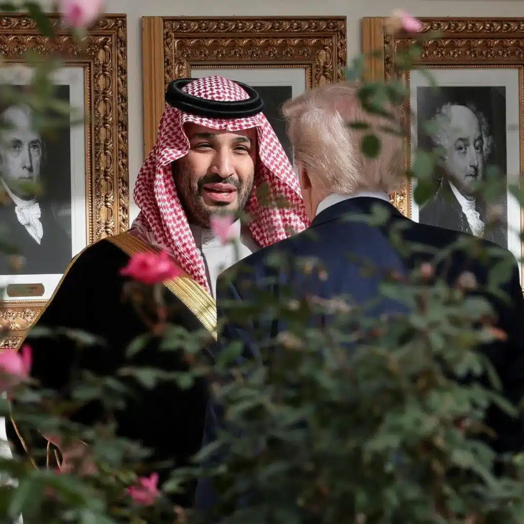 Trump defends MBS, Epstein files and crypto