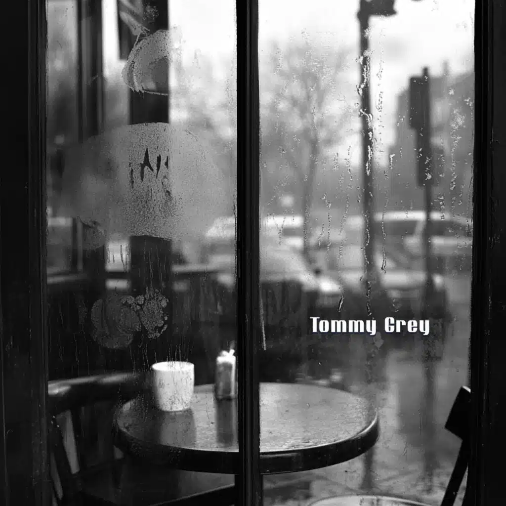 Foggy Café Window