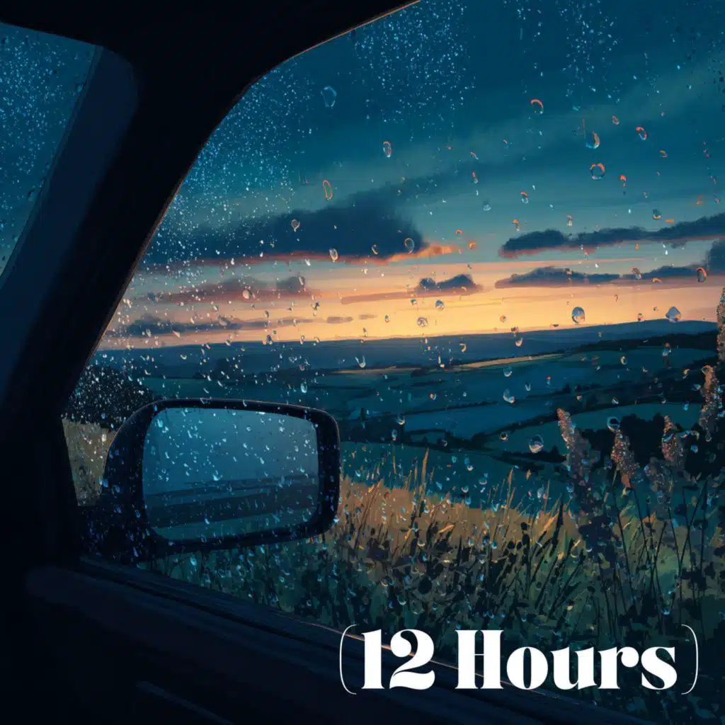 Driving in the Rain with the Heater Running | Sleep Sound (12 Hours)