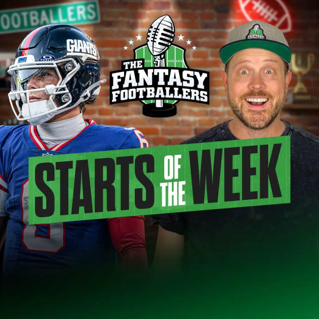 Fantasy Football - Starts of the Week + Week 12 Breakdown, Jacobs Worries? - Podcast for 11/20