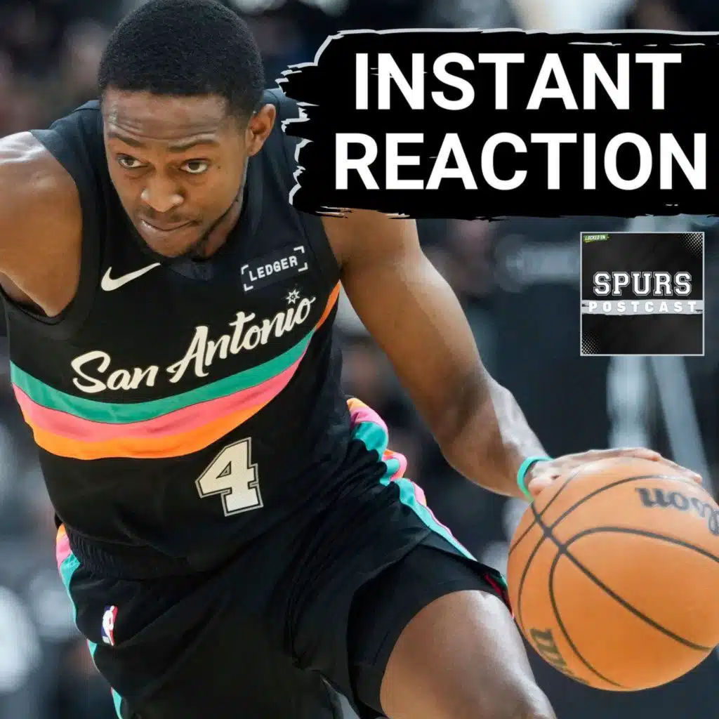 SPURS POSTCAST: De'Aaron Fox powers SURGING Spurs past Atlanta Hawks | David Jones Garcia BREAKS OUT
