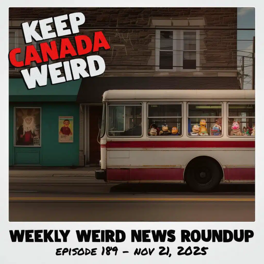 KEEP CANADA WEIRD - 189 - 2025/11/21 - Hamilton Bus Hijacking, Grave Robbing, the Carstairs Creeper