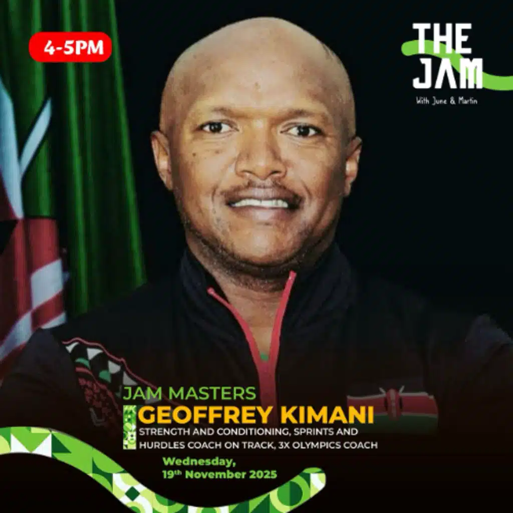 Jam Masters | Geoffrey Kimani - Strength and Conditioning, Sprints and Hurdles Coach on Track, 3X Olympics Coach