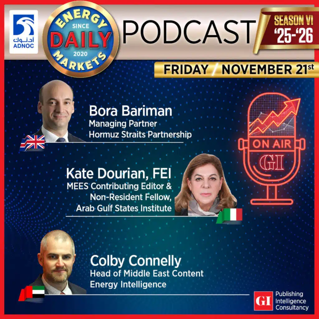 PODCAST: Daily Energy Markets - Nov 21st