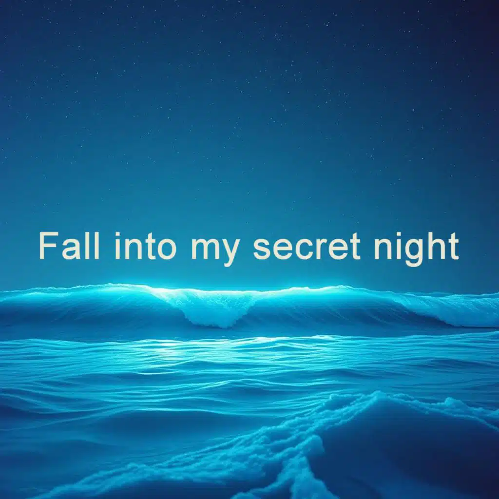 Fall into my secret night
