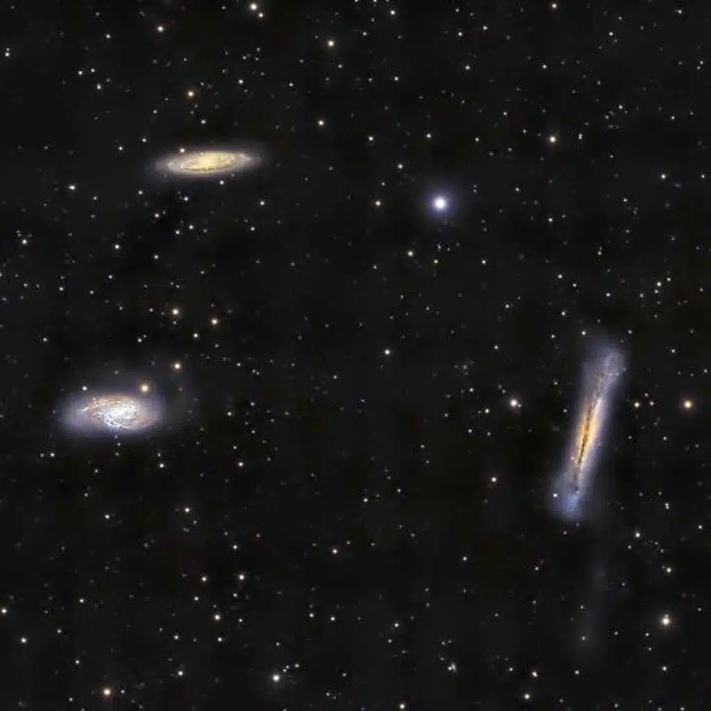 À observer dans le ciel de juin 2024 : Le Triplet du Lion, une cible facile | astronomie