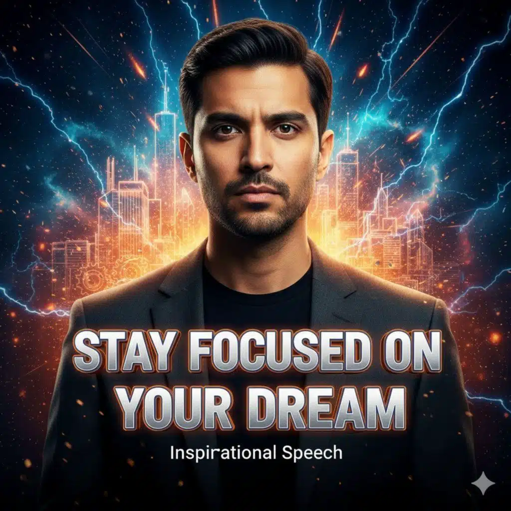STAY FOCUSED ON YOUR DREAM – Inspirational Speech