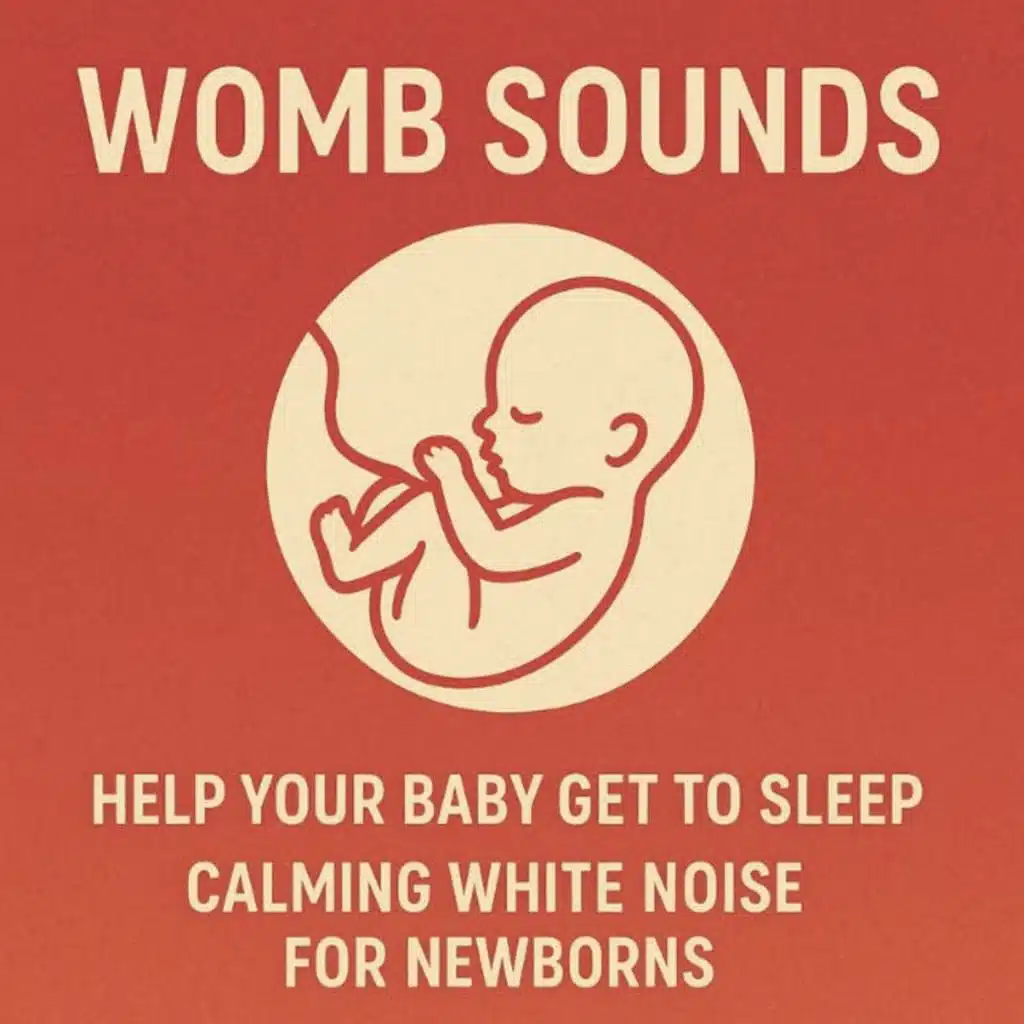 WOMB SOUNDS | Help Your Baby Get to Sleep | Calming White Noise for Newborns