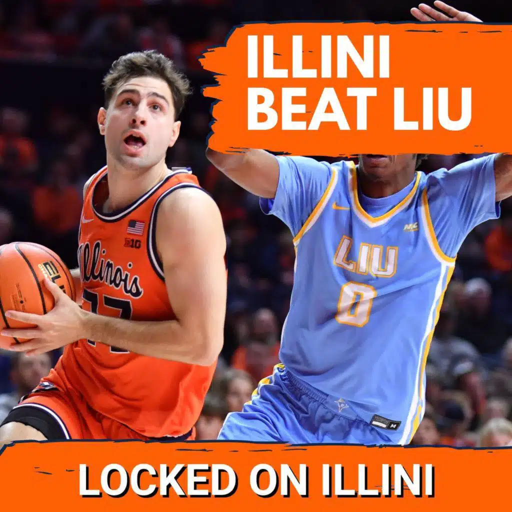 LIVE POSTGAME: Illini Coast to Easy Victory Over Long Island 98-58 | Illini Postgame
