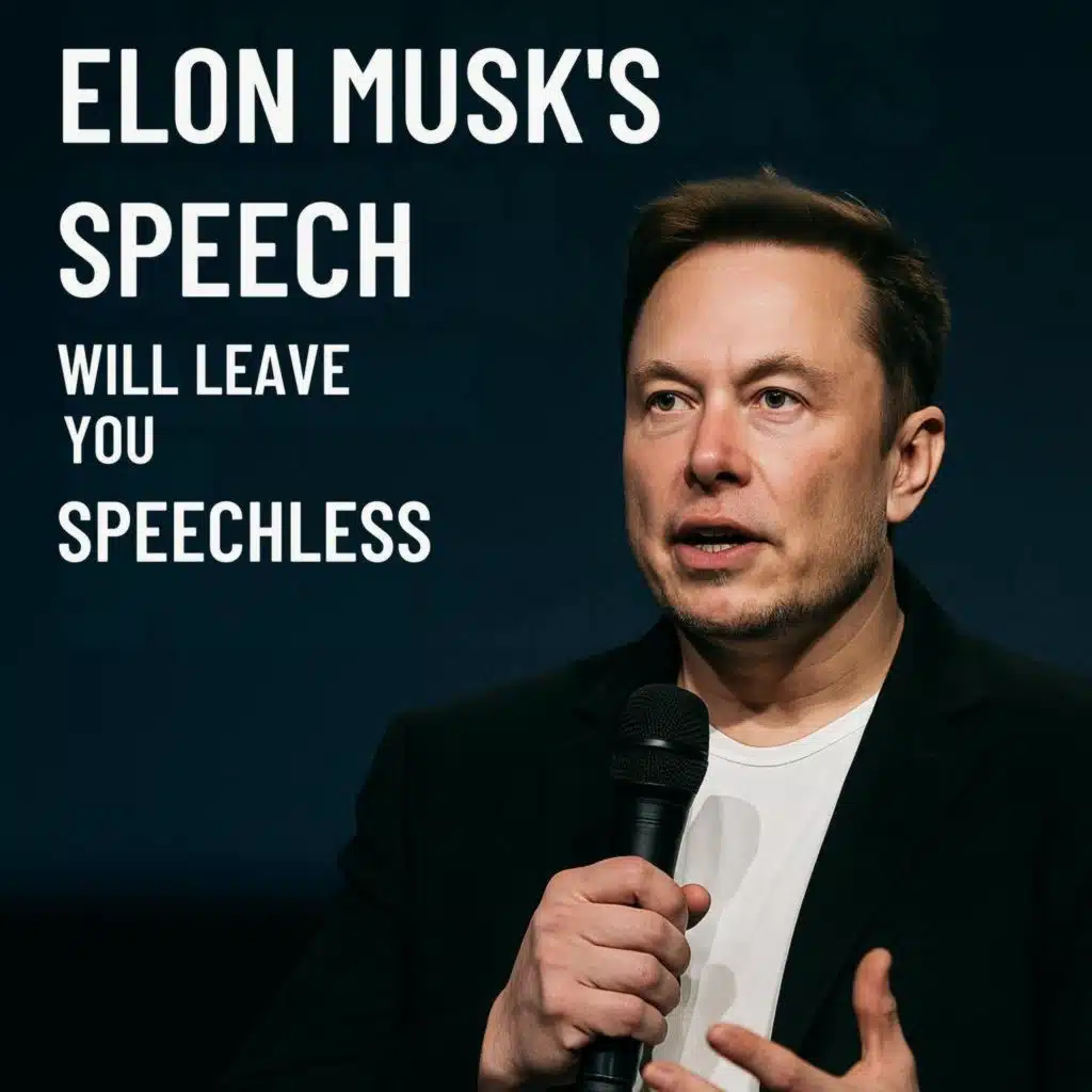 Elon Musk's Speech Will Leave You SPEECHLESS   One of the Most Eye Opening Speeches Ever