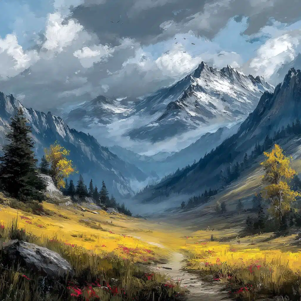 Там, где горы касаются туч