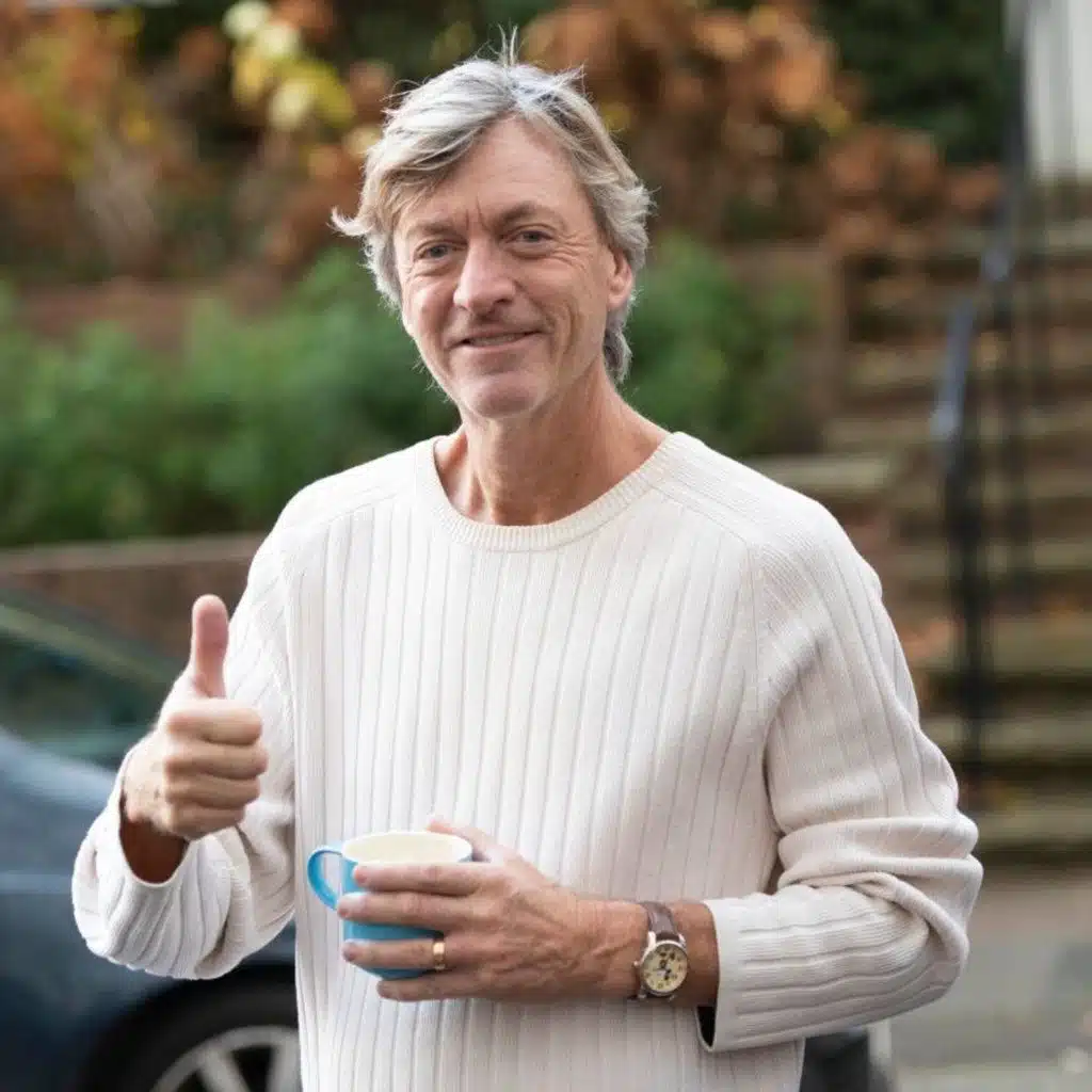 With Richard Madeley