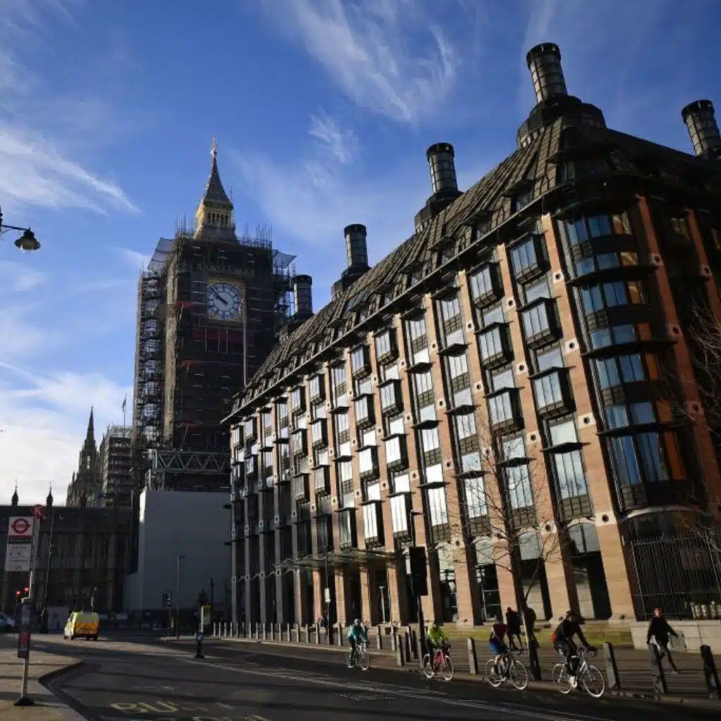 With Terry Wiggins, Parliament Chef