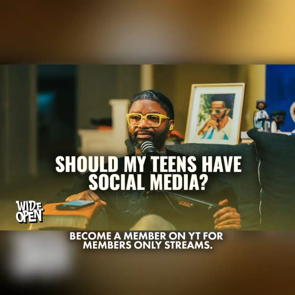 The Darkness around Social Media | A conversation with My Kids.. | Wide Open # 150