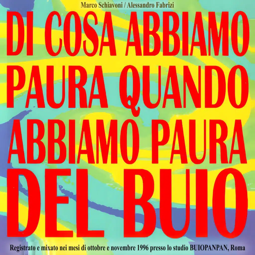 Di cosa abbiamo paura quando abbiamo paura del buio