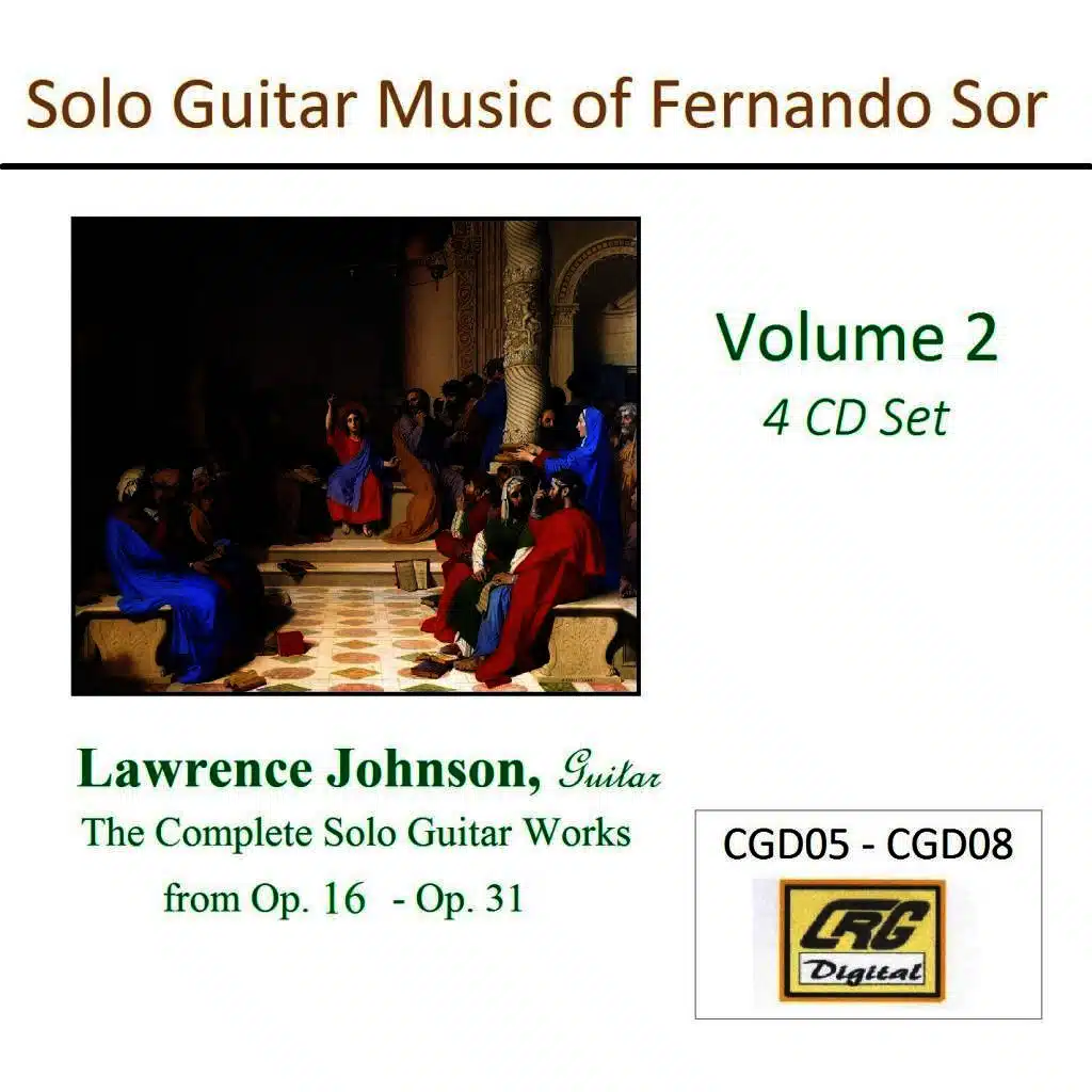 Solo Guitar Music of Fernando Sor Volume 2