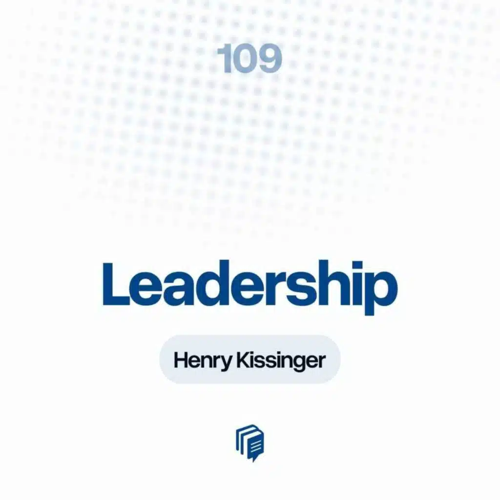 رهبری: شش مطالعه در استراتژی جهانی