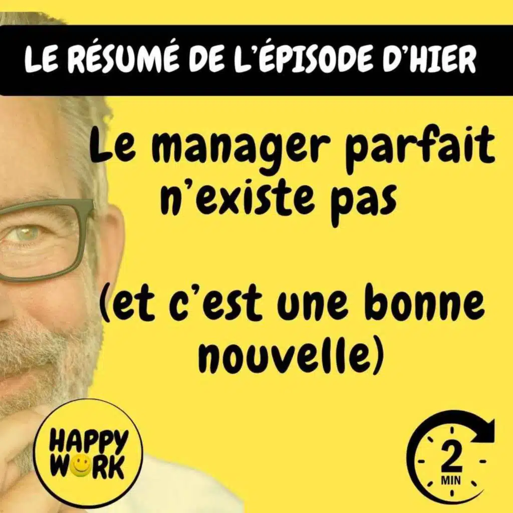 RÉSUMÉ - Le manager parfait n’existe pas  (et c’est une bonne nouvelle)